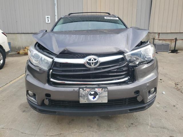 VIN 5TDDKRFH4ES064754 2014 Toyota Highlander, Limited no.5