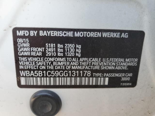 2016 BMW 535 I - WBA5B1C59GG131178