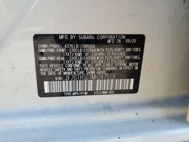 JF2GTHSC7MH247519 Subaru Crosstrek Sport