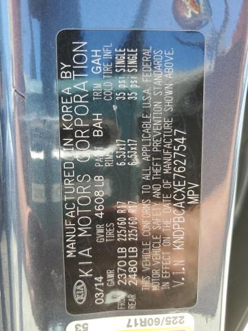 KNDPBCACXE7627547 KIA Sportage Lx