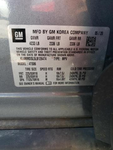 KL4MMDSL5LB126474 2020 BUICK ENCORE, photo no. 12