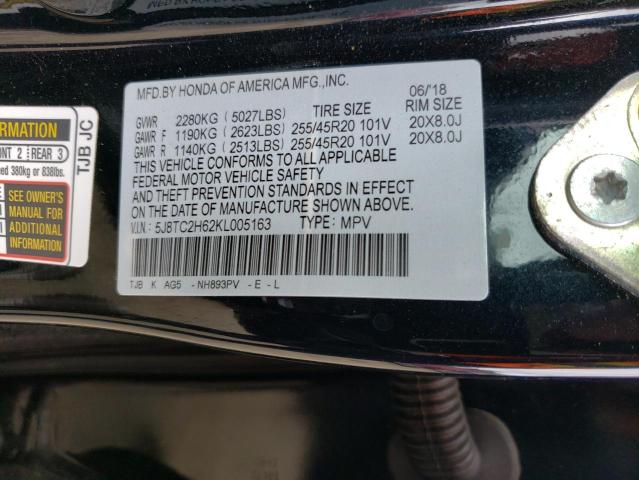 2019 ACURA RDX A-SPEC - 5J8TC2H62KL005163