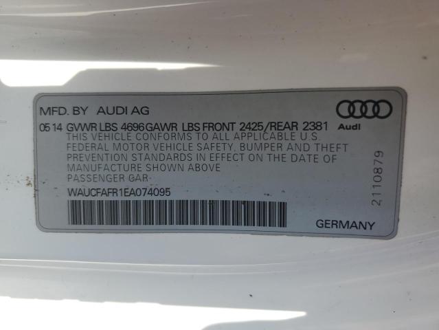 WAUCFAFR1EA074095 Audi A5 PREMIUM