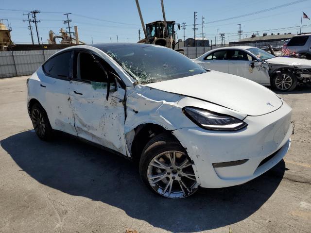  TESLA MODEL Y 2021 Білий