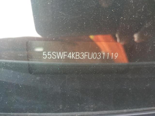 55SWF4KB3FU031119 2015 MERCEDES-BENZ C-CLASS - Image 12