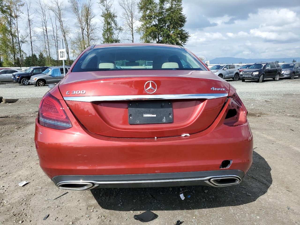 W1KWF8EB3MR624772 Mercedes-Benz C-Class C 300 4MAT 6