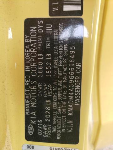 KNADM4A39G6696495 KIA RIO LX
