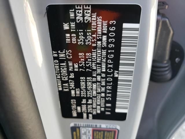 5XYRLDLCXPG193063 KIA SORENTO S