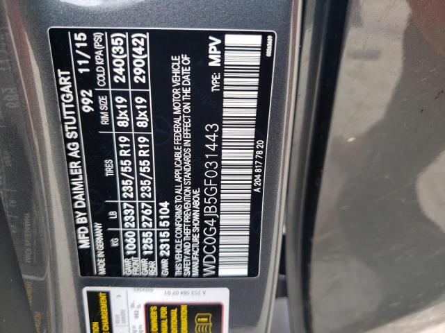 WDC0G4JB5GF031443 Mercedes-Benz GLC 300