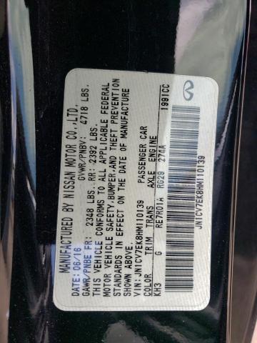 2017 INFINITI Q60 BASE JN1CV7EK8HM110139