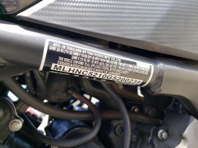 2016 HONDA CB300 F MLHNC5210G5200239