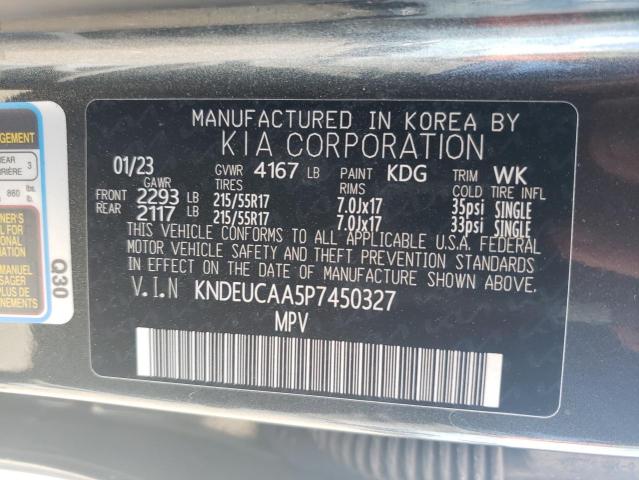 KNDEUCAA5P7450327 KIA SELTOS S