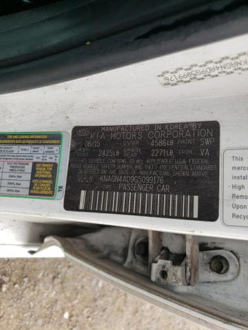 KNAGN4AD9G5099176 KIA OPTIMA HYBRID