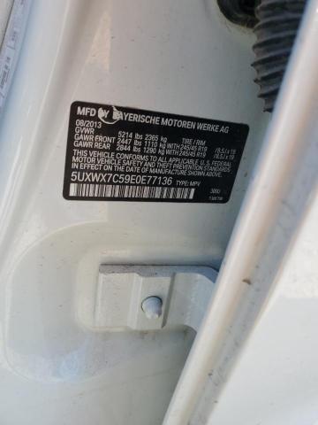5UXWX7C59E0E77136 BMW X3 Xdrive35i