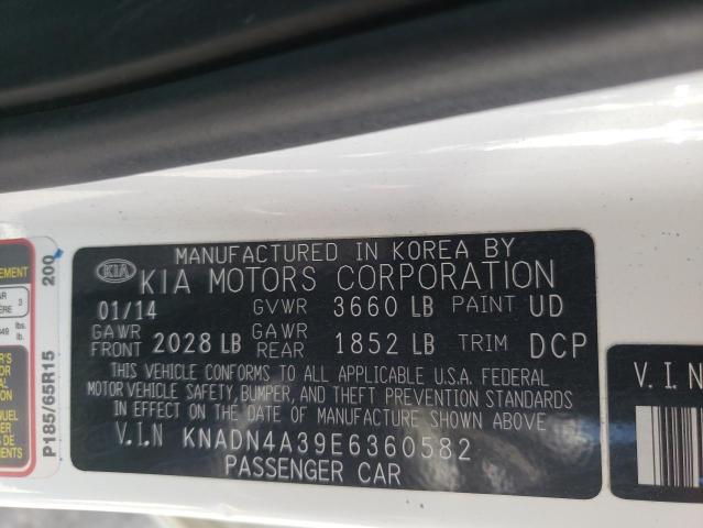 KNADN4A39E6360582 KIA RIO EX