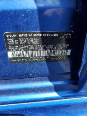 JA32U2FU8HU012421 Mitsubishi LANCER ES