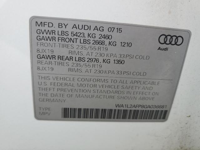 WA1L2AFP8GA036681 2016 AUDI Q5, photo no. 12