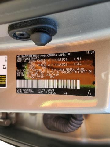 2020 LEXUS RX 450H F- 2T2YGMDA7LC055611