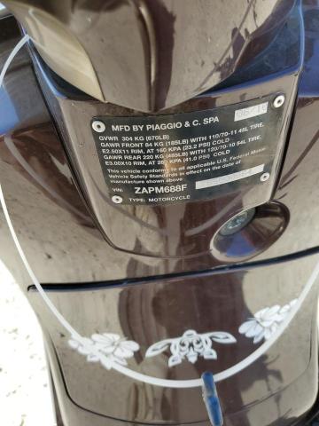 2011 VESPA LX 150IE ZAPM688F7B5000864