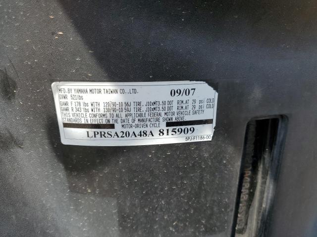 2008 YAMAHA YW50 LPRSA20A48A815909