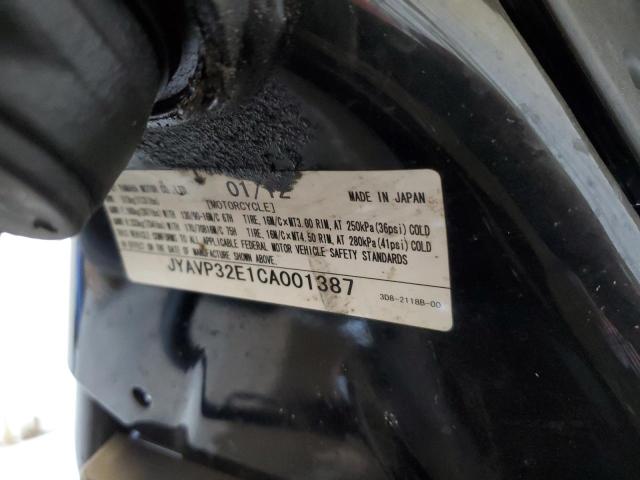 2012 YAMAHA XVS1300 CT JYAVP32E1CA001387