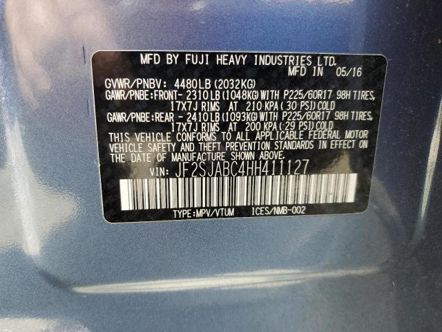 JF2SJABC4HH411127 Subaru Forester 2.5i