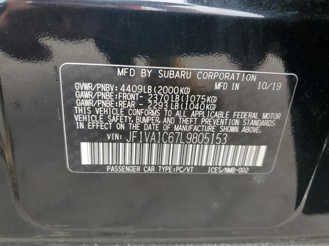 JF1VA1C67L9805153 Subaru Wrx Premium