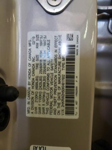 2019 HONDA CR-V EX - 2HKRW2H50KH617602