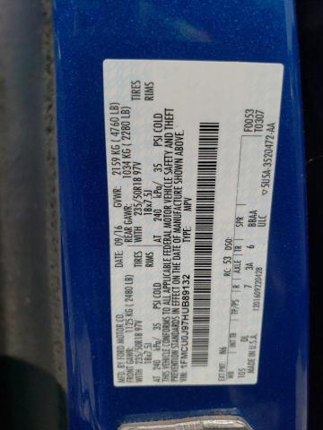 1FMCU0J97HUB89132 Ford Escape Titanium
