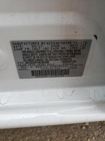 3N1CE2CP1HL367395 Nissan Versa Note S