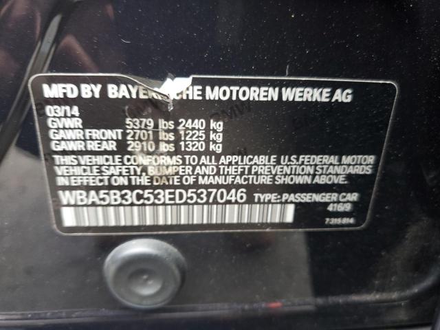WBA5B3C53ED537046 BMW 535 XI