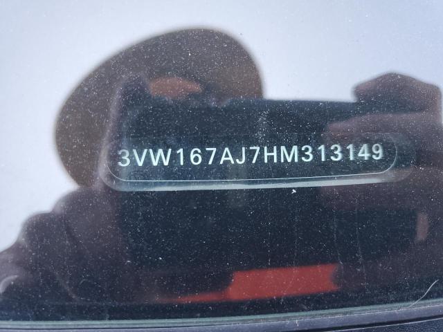 2017 VOLKSWAGEN JETTA S - 3VW167AJ7HM313149