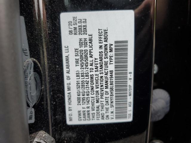 2020 HONDA PASSPORT E - 5FNYF8H58LB019448