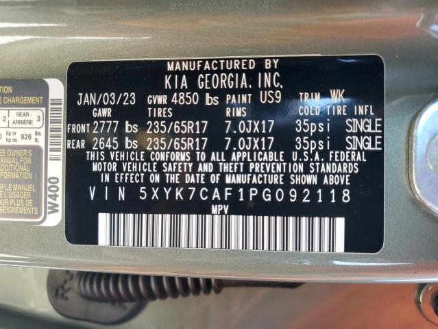 5XYK7CAF1PG092118 KIA Sportage X-pro