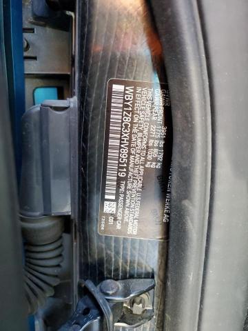 WBY1Z8C3XHV895119 BMW I3 REX