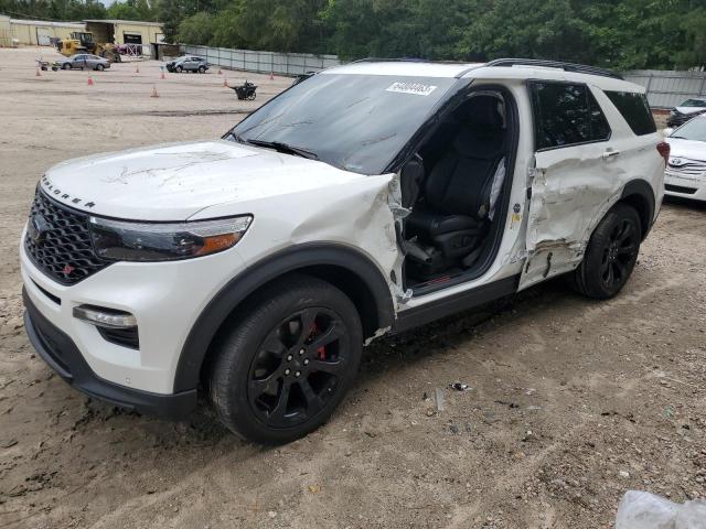 Lot #2484472912 2021 FORD EXPLORER S salvage car