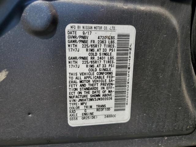 JN8AT2MV3JW302026 Nissan ROGUE S