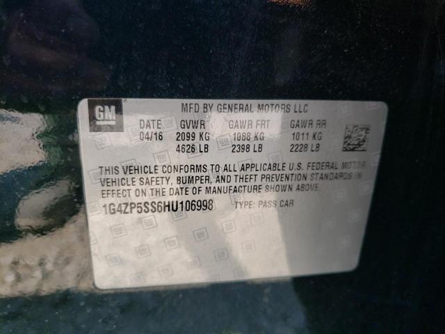 1G4ZP5SS6HU106998 Buick Lacrosse Essence
