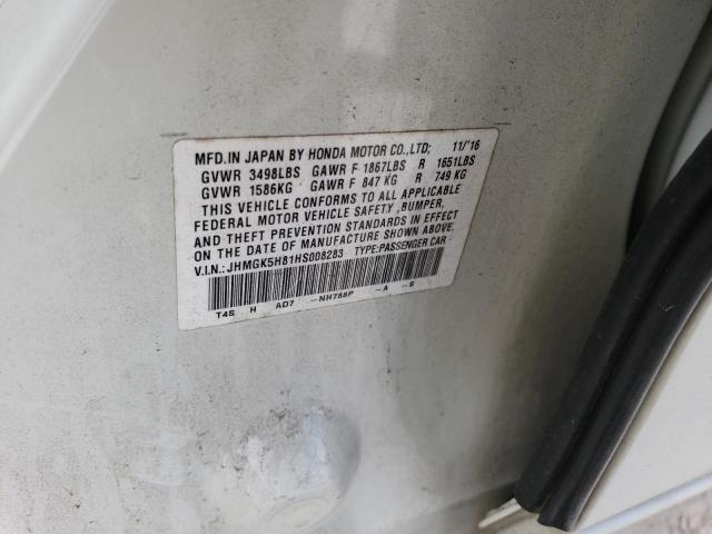JHMGK5H81HS008283 Honda FIT EX