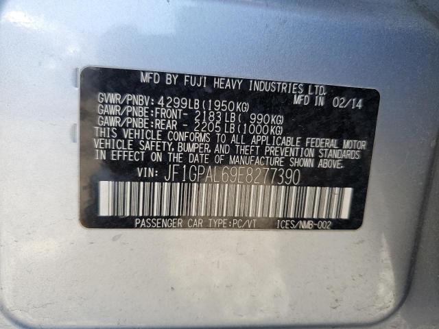 JF1GPAL69E8277390 Subaru Impreza Sport Premium