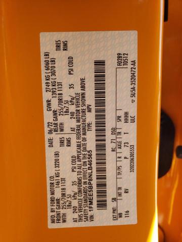 1FMEE5BP8NLB46565 Ford Bronco Base