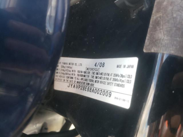 2008 YAMAHA XV1700 A JYAVP28E68A002009