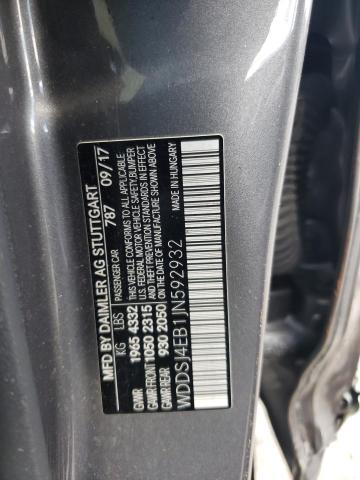 2018 MERCEDES-BENZ CLA 250 - WDDSJ4EB1JN592932