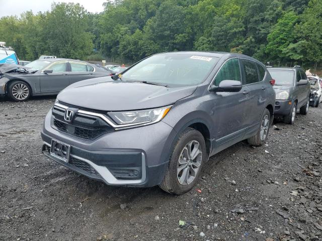 HONDA CR-V EXL 2021 gray  gas 2HKRW2H83MH684286 photo #1