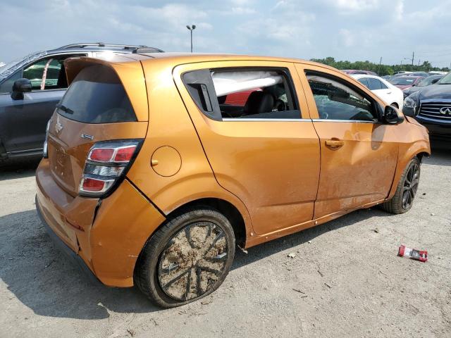  CHEVROLET SONIC 2017 Оранжевий