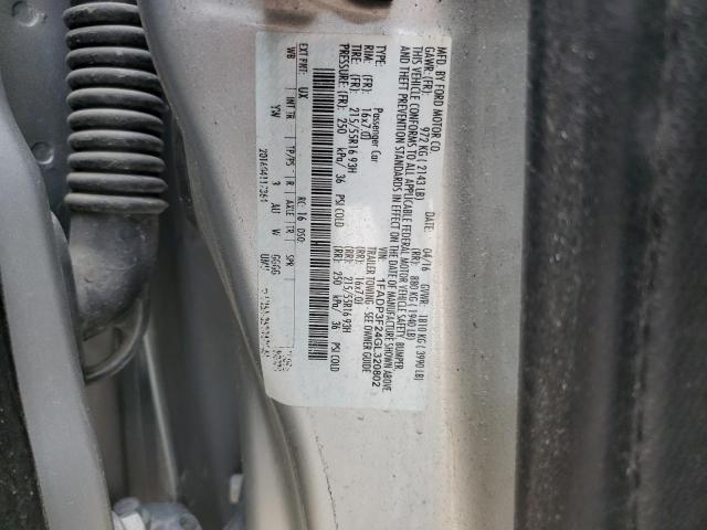 1FADP3F24GL320802 Ford FOCUS SE