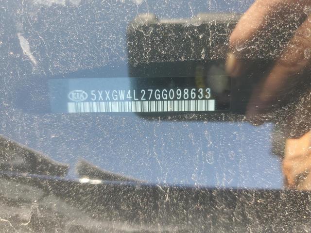 5XXGW4L27GG098633 KIA OPTIMA SX
