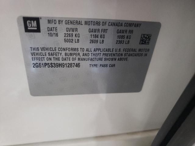 2017 CADILLAC XTS PREMIU - 2G61P5S39H9128746