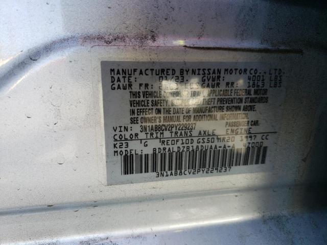 3N1AB8CV2PY229237 Nissan SENTRA SV