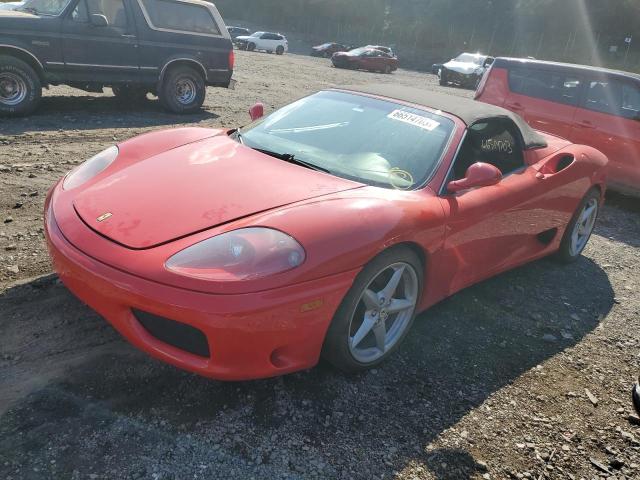 2001 Ferrari 360 Spider VIN: ZFFYT53AX10126395 Lot: 66514703